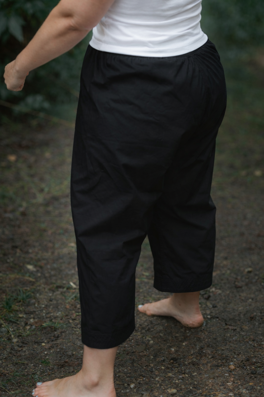 Women’s Karate Gi Pants – Elastic Waist Training Pants