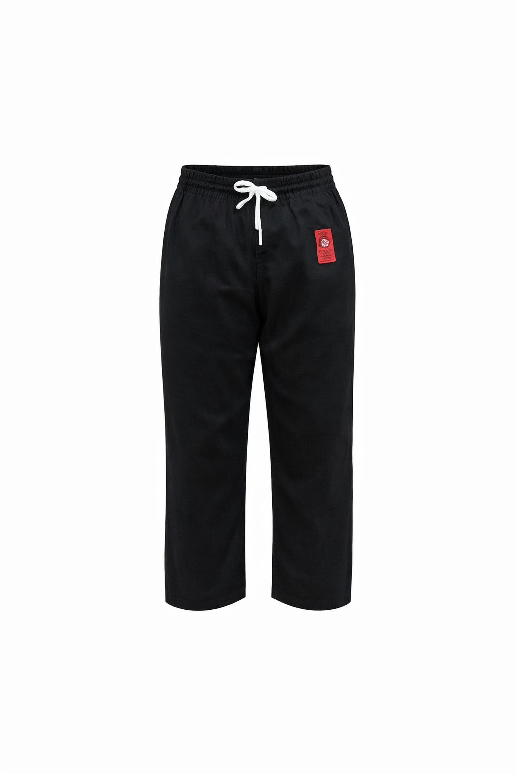 Custom fit black women's karate pants