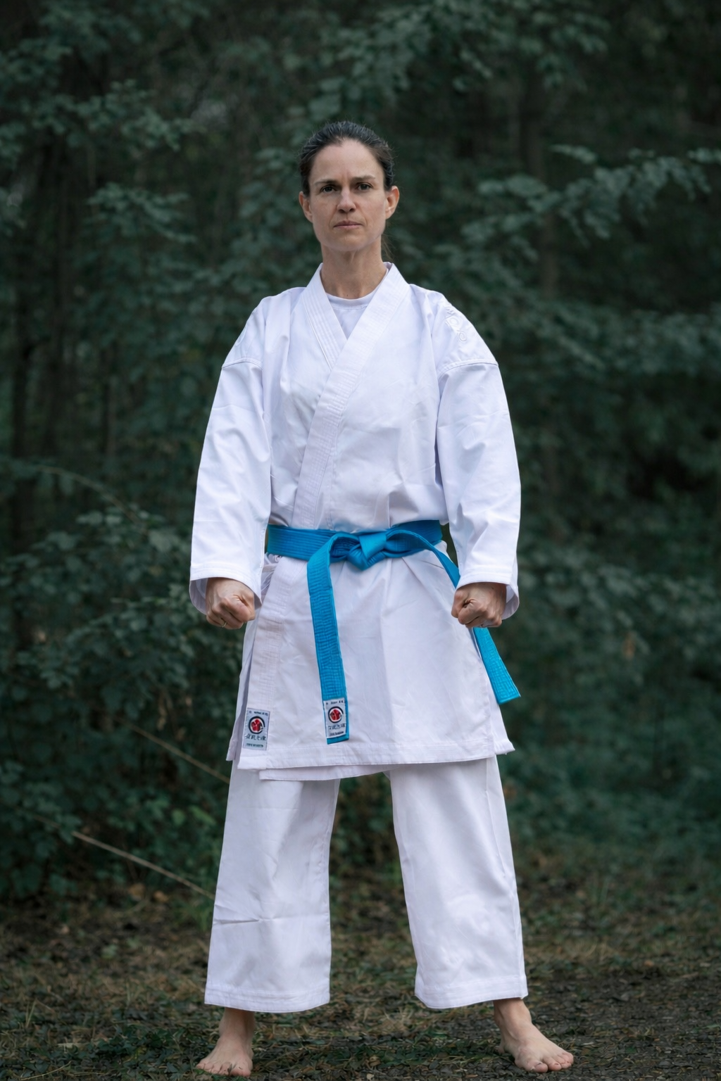 Kumite Women’s Karate gi- Musha Pearl Front