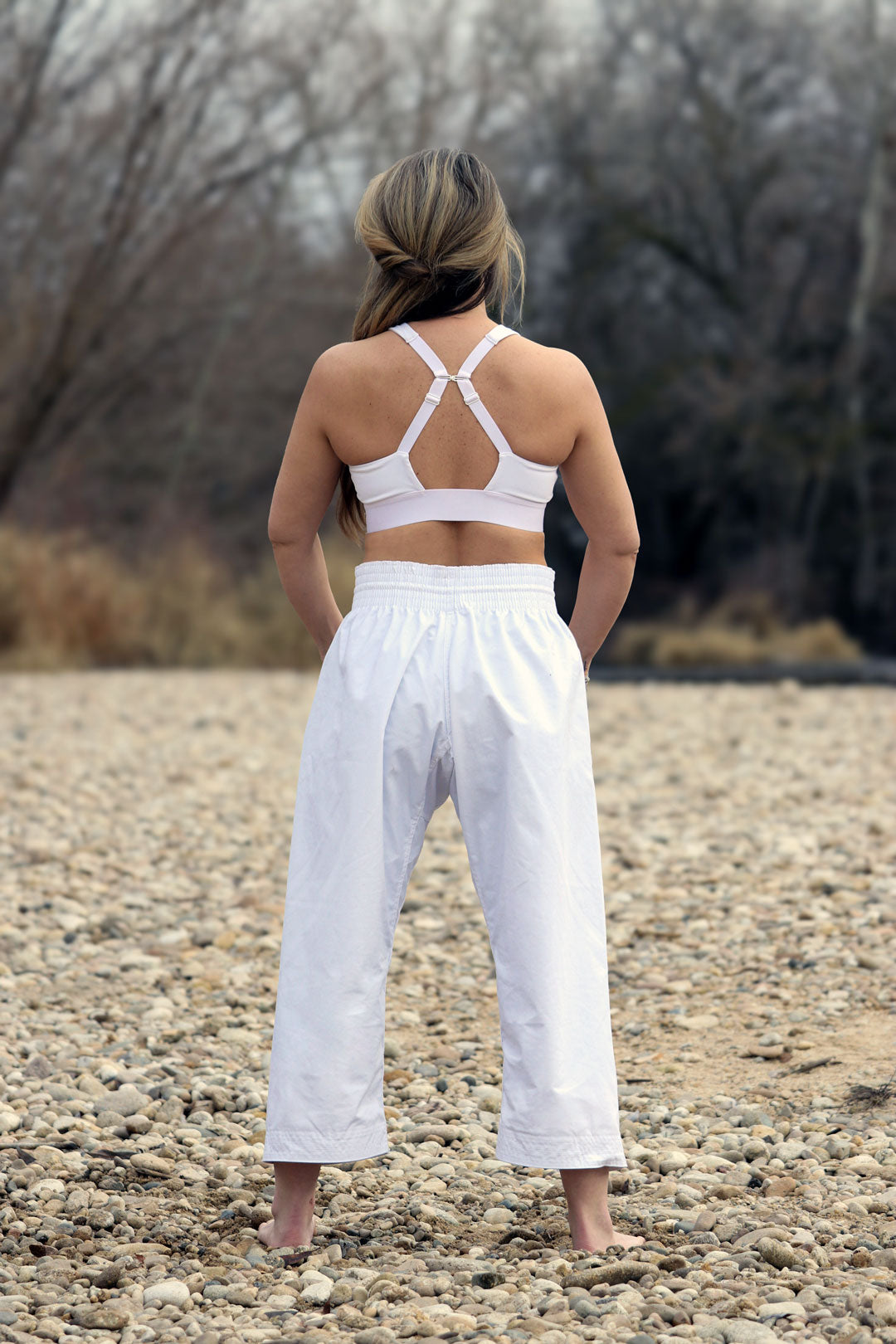 Karate pants back 